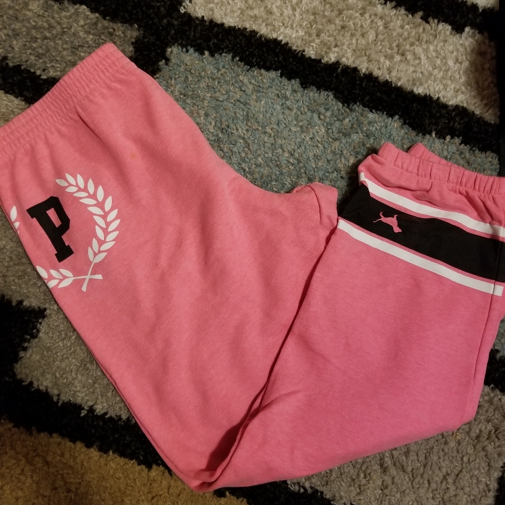 Vs pink jogging pants